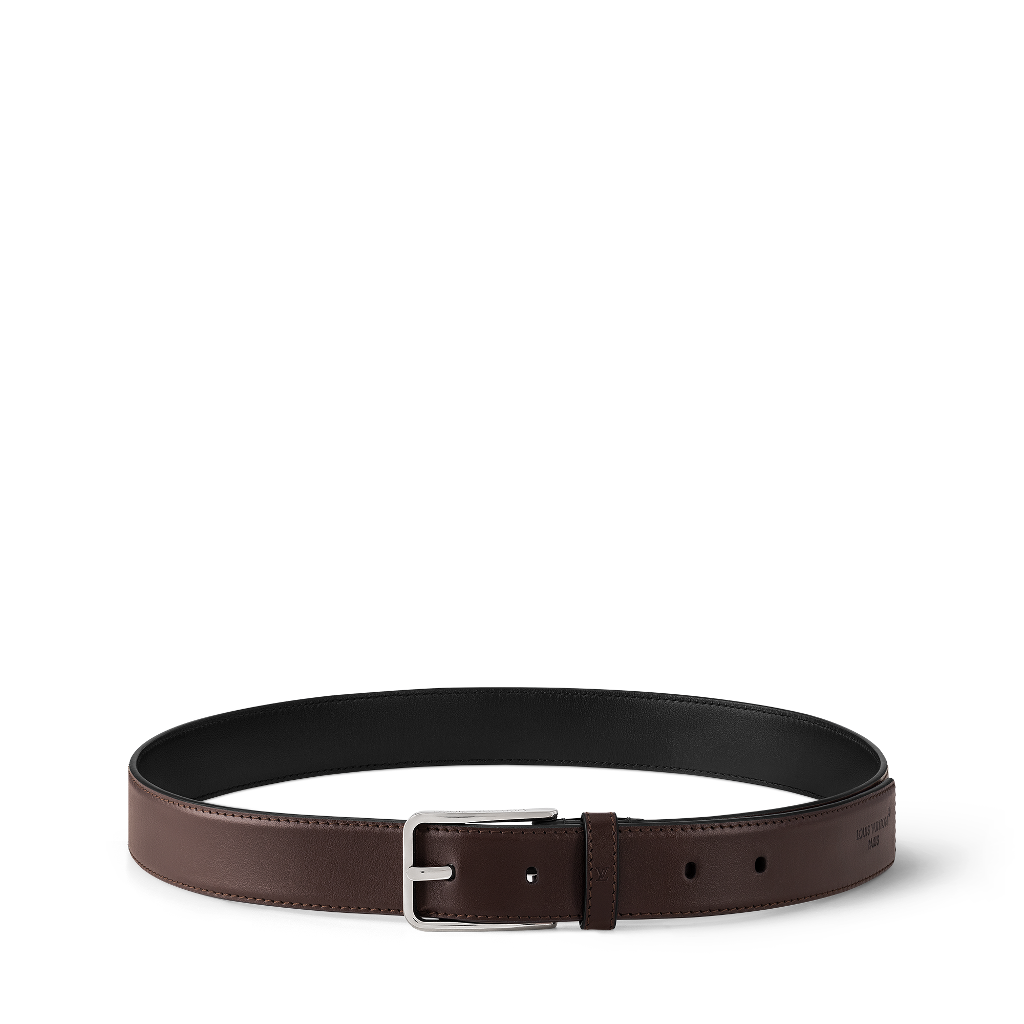 LOUIS VUITTON／ベルト／パリ限定品【ひろ】 ベルト・LV ステッチ 40MM リバーシブル モノグラム・エクリプス｜ルイ